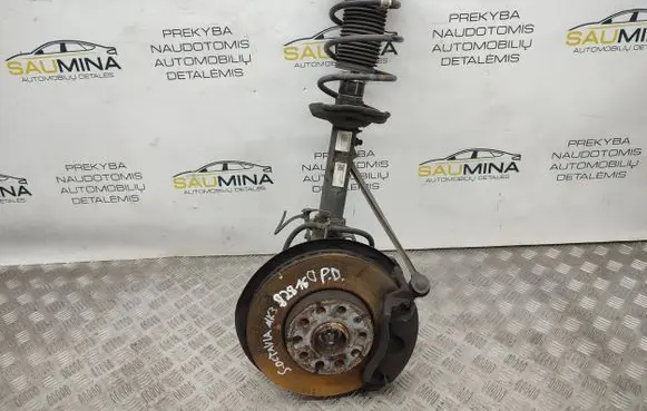 Skoda Octavia Mk3 (5E) Front suspension assembly kit set 5Q3412Q14J 5Q0413023GH