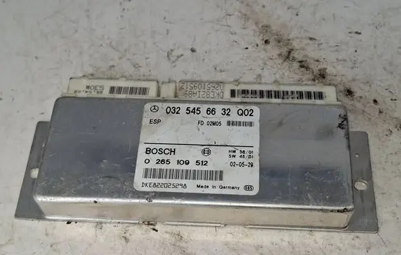 Mercedes-Benz E W211 ESP (stability system) control unit 0325456632 0265109512 DKE822025298