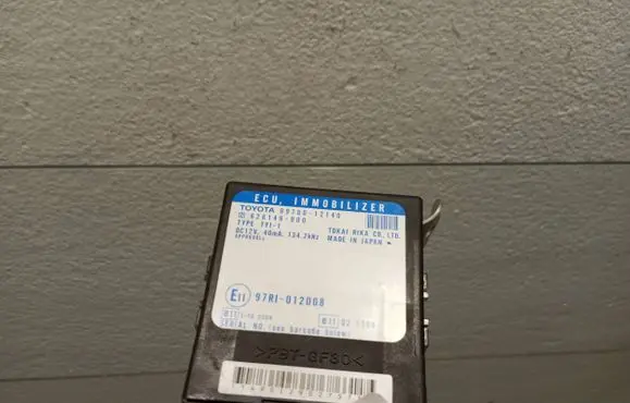 Toyota Corolla Verso E121 Immobilizer control unit/module 8978012140 97RI012008 626149000