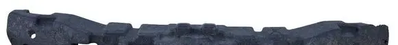 Front bumper foam support bar