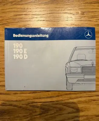 Mercedes-Benz 190 W201 User manual 2015844296 655056100