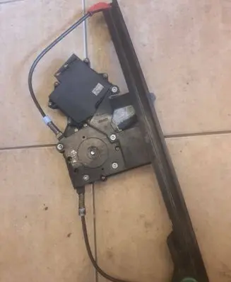 Rear door window regulator motor