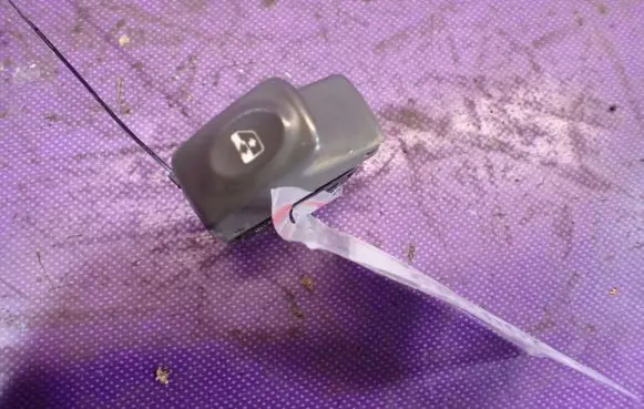 Renault Scenic I Quarter vent window switch 432962K
