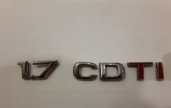 Opel Astra G Manufacturers badge/model letters 