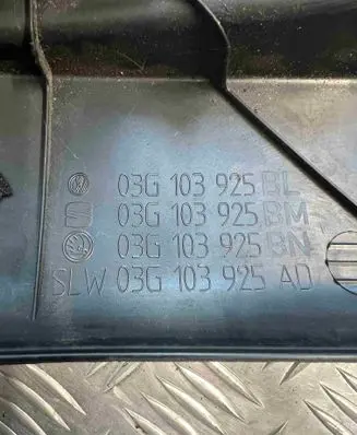 Volkswagen Golf V Engine cover (trim) 03G103925BL