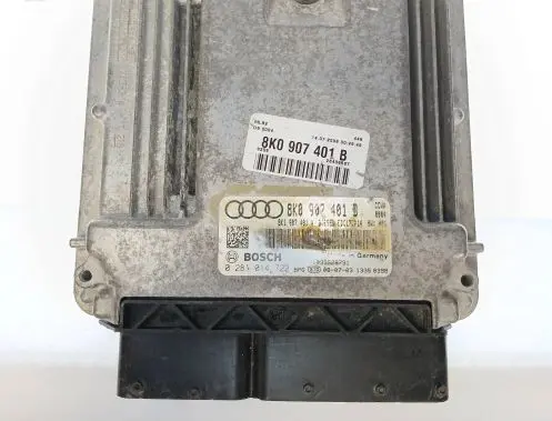 Audi A5 8T 8F Engine control unit/module 8K0907401B 8K1907401A 0281014722
