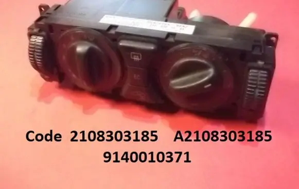 Mercedes-Benz C W202 Climate control unit 2108303185 A2108303185