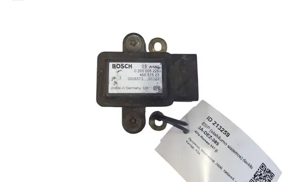 Alfa Romeo 147 ESP acceleration yaw rate sensor 0265005225 46557523