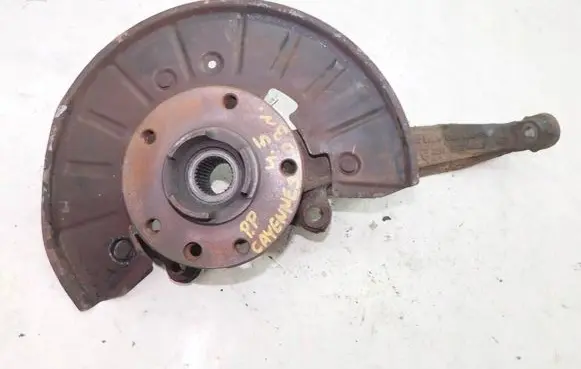 Porsche Cayenne (9PA) Front wheel hub spindle knuckle 7L0407258A