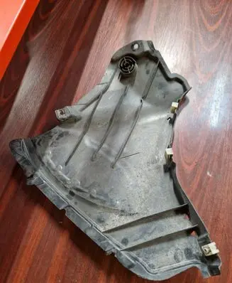 Rear underbody cover/under tray