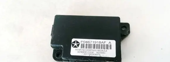 Jeep Patriot Other control units/modules p04671918af 16238AC