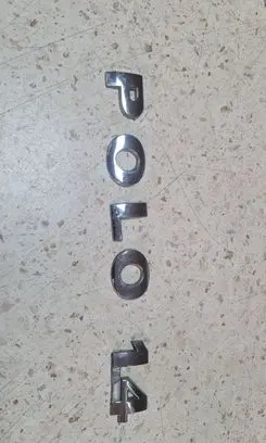 Volkswagen Polo III 6N 6N2 6NF Manufacturers badge/model letters 