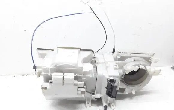 Interior heater climate box assembly
