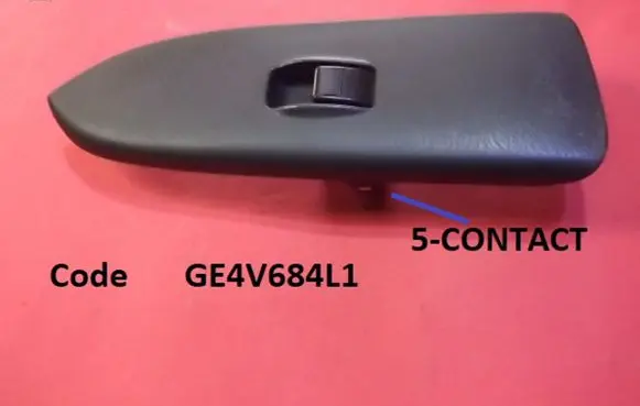 Mazda 323 F Electric window control switch GE4V684L1