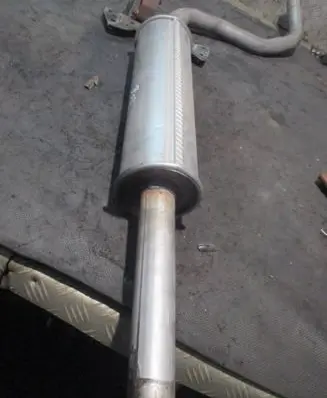 Volkswagen Lupo Middle muffler/silencer E1037142 0520 03712