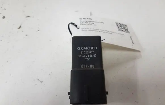 Citroen C5 Glow plug pre-heat relay 51252002 9640469680