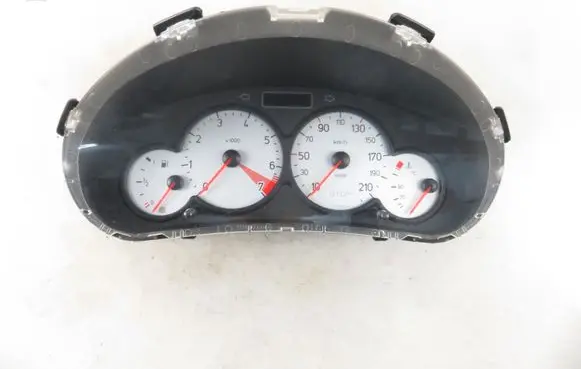 Peugeot 206 Speedometer (instrument cluster) 9656696380