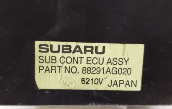 Subaru Outback Other control units/modules 88291AG020 5210V