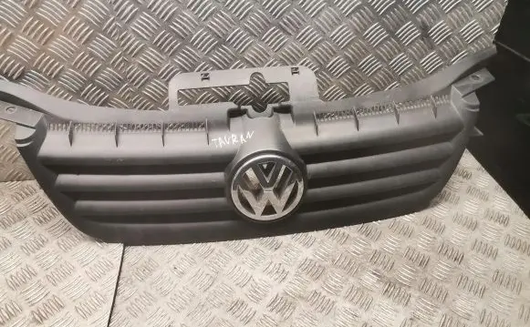 Volkswagen Touran I Front bumper upper radiator grill 1t0853651a