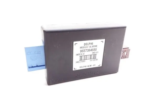 Peugeot 407 Alarm control unit/module 9657384680