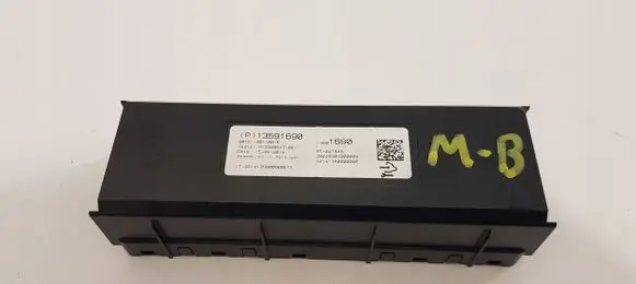 Opel Meriva B Air conditioning/heating control unit 13591690