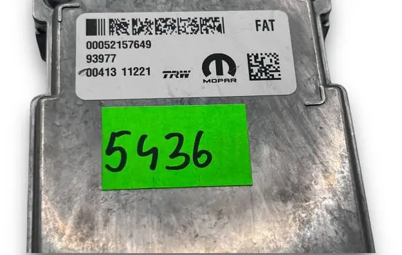 Fiat Tipo Central body control module A5436 52157649