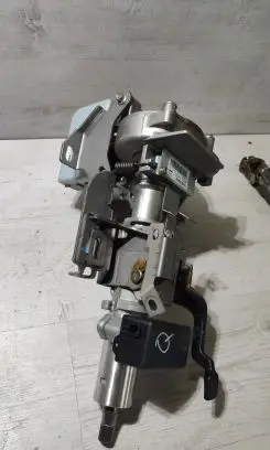 Steering wheel axle set