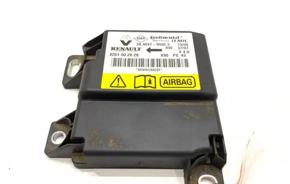 Airbag deployment crash/impact sensor