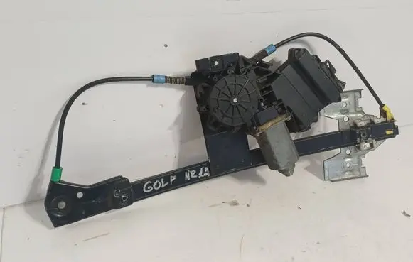 Front door window regulator with motor