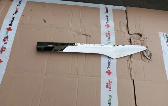 Renault Kadjar Rear door trim (molding) 828761958R