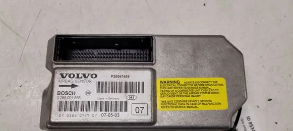 Volvo S60 Airbag control unit/module P30667469 0285001655