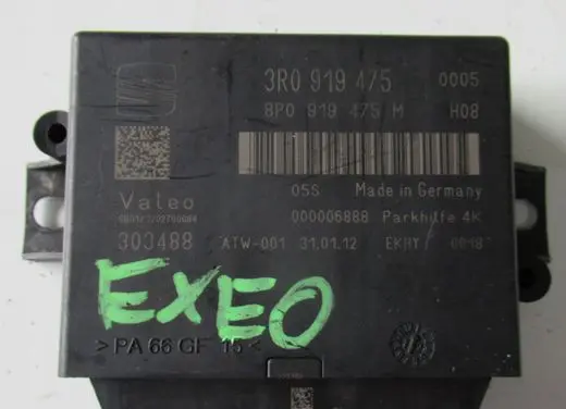 Seat Exeo (3R) Parking PDC control unit/module 3R0919475