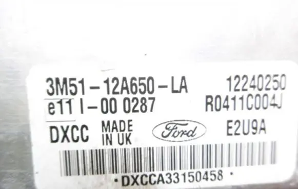 Ford Focus Engine control unit/module ECU 3M51-12A650-LA