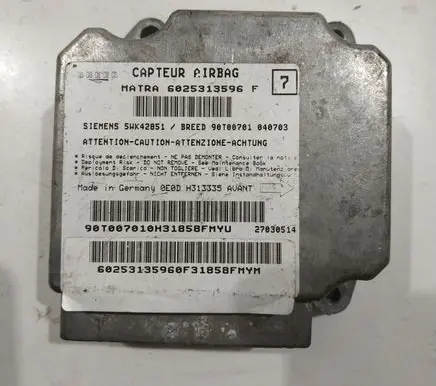Renault Espace III Airbag control unit/module 6025313596F 5WK42851