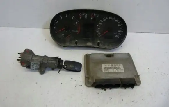 Audi A3 S3 8L Engine ECU kit and lock set 0261204675