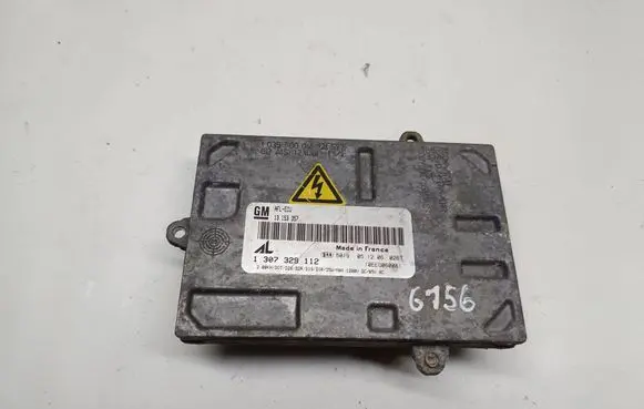 Opel Zafira B Headlight ballast module Xenon 13153357 10EEG060081 1307329112