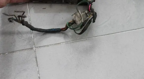 Audi 100 200 5000 C3 Sound system wiring loom 443974734H