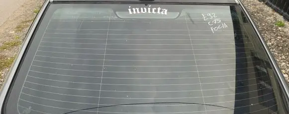 BMW 3 E92 E93 Rear windscreen/windshield window 