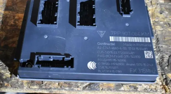 Porsche Macan (95B) Trunk lid opening control unit 7PP907064KM555525