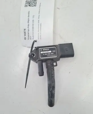 Audi A4 S4 B8 8K Exhaust gas pressure sensor 0281006082