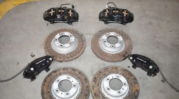Porsche 992 Brake discs and calipers set 992615601A 992615602A 9P1615302J