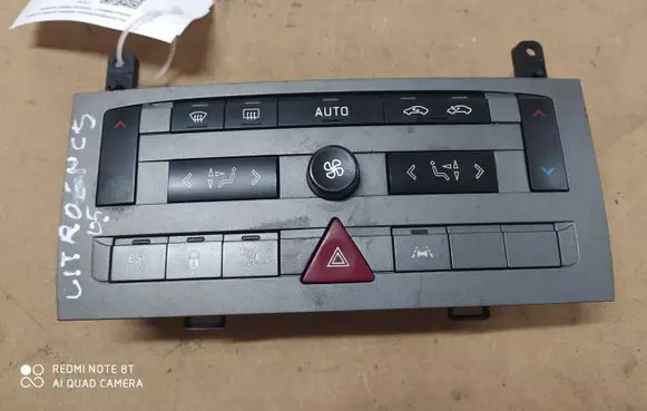 Citroen C5 Climate control unit 96573328YW02 96498320YW 96498317YW