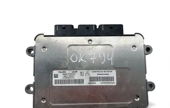 Peugeot 1007 Engine control unit/module ECU 9663306680 9651696680