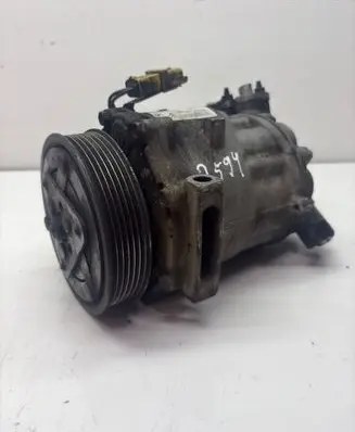 Peugeot 407 Air conditioning (A/C) compressor (pump) 9656572680 08109210561