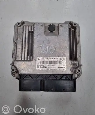 Opel Astra H Engine control unit/module 0281018454