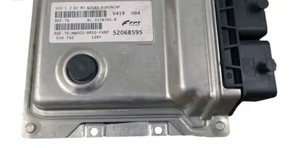 Fiat 500 Engine control unit/module 52068595 9GFT6
