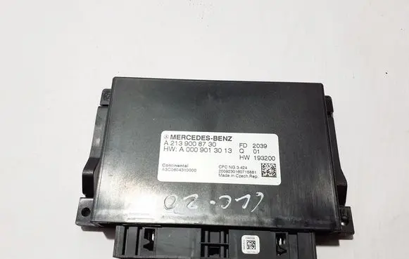 Mercedes-Benz GLC C253 Other control units/modules A2139008730