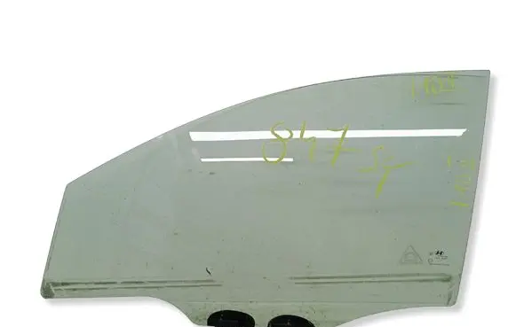 Hyundai i10 Front door window glass four-door 43R00097