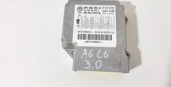 Audi A6 S6 C6 4F Airbag control unit/module 4F0959655B 4F0910655E