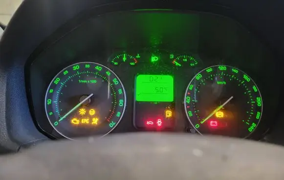 Skoda Octavia Mk2 (1Z) Speedometer (instrument cluster) V0006000